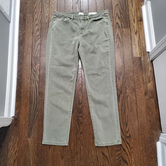 J jill green denim boyfriend jeans - Picture 4 of 9